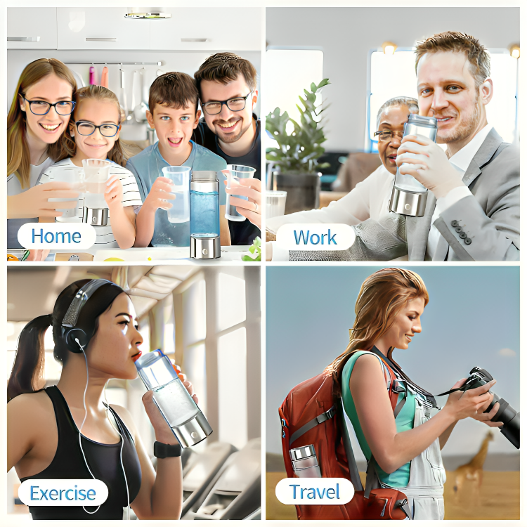 Hydrogen Water Bottle Generator