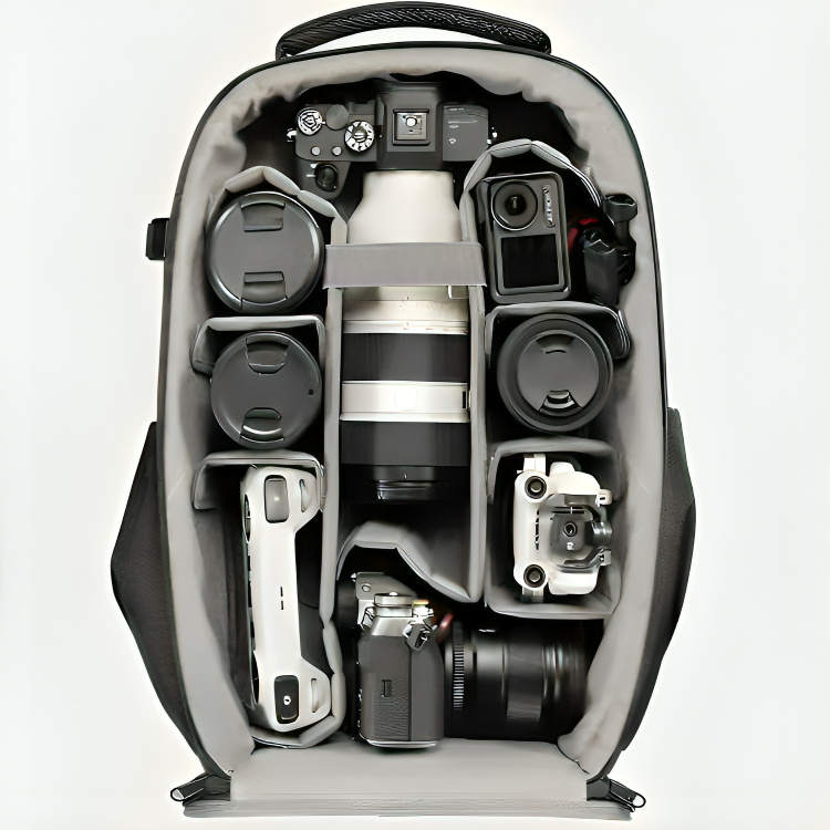 Hard-Shell Camera Backpack